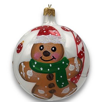 Discover Europe - Made in Italy Gingerbread Man Christmas Ornament