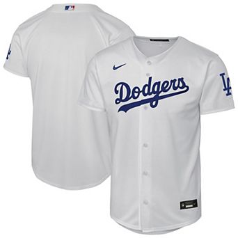 Youth Nike White Los Angeles Dodgers Home Stadium Jersey