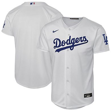 Youth Nike White Los Angeles Dodgers Home Stadium Jersey