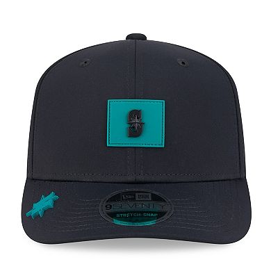 Men's New Era Navy Seattle Mariners 2026 Clubhouse 9SEVENTY Adjustable Hat
