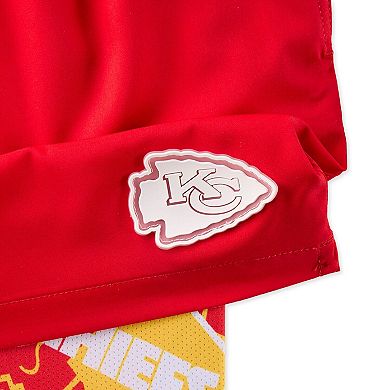 Men's Chubbies Red Kansas City Chiefs The Secret Lined Swim Trunks
