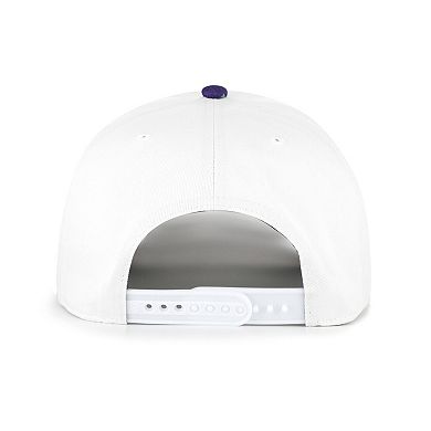 Men's '47 White/Purple Minnesota Vikings Beach Side Hitch Adjustable Hat