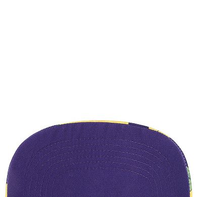 Men's '47 White/Purple Minnesota Vikings Beach Side Hitch Adjustable Hat