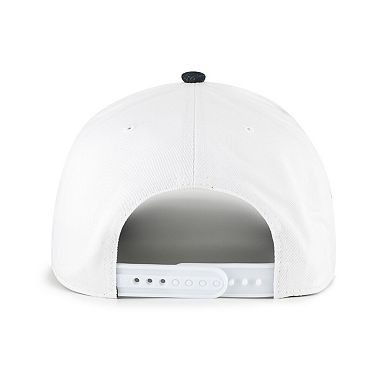 Men's '47 White/Black Jacksonville Jaguars Beach Side Hitch Adjustable Hat