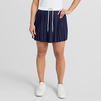 Women's WEAR by Erin Andrews Navy Houston Astros Pleated Skort