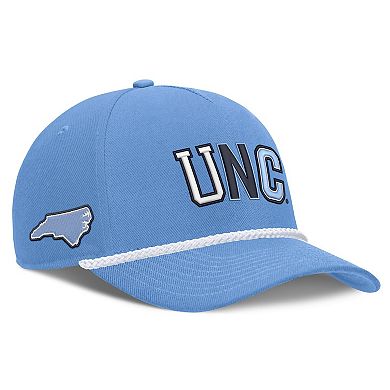 Unisex Nike Light Blue North Carolina Tar Heels 2026 Basketball Refresh 5-Panel Rope Rise Hat