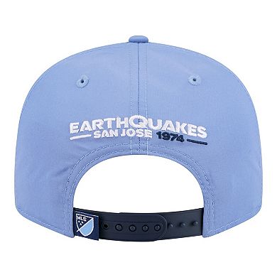 Men's New Era Light Blue San Jose Earthquakes 2026 Jersey Hook 9FIFTY Snapback Hat
