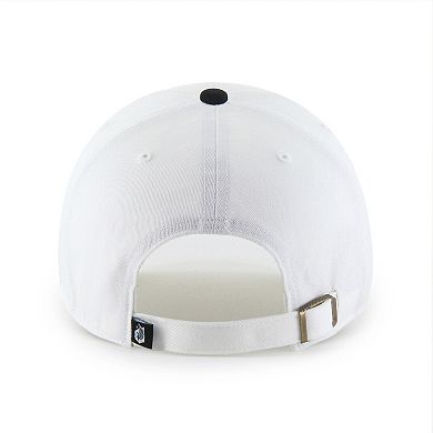 Men's '47 White Minnesota United FC Two-Tone Clean Up Adjustable Hat