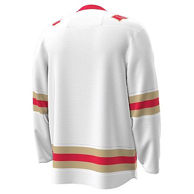 Men's Under Armour White Denver Pioneers Home Replica Hockey Jersey
