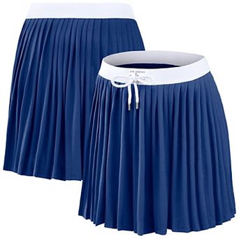 Women's WEAR by Erin Andrews Royal Los Angeles Dodgers Pleated Skort