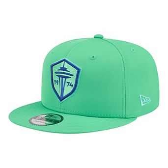 Men's New Era Green Seattle Sounders FC 2026 Jersey Hook 9FIFTY Snapback Hat