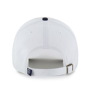 Men's '47 White Sporting Kansas City Two-Tone Clean Up Adjustable Hat