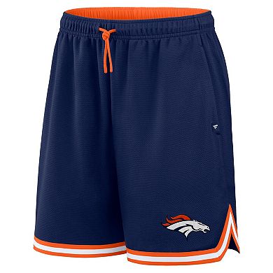 Men's Fanatics Navy Denver Broncos Fearless Drive Shorts