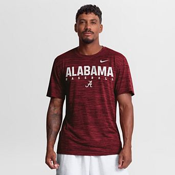 Men's Nike Crimson Alabama Crimson Tide Dugout Velocity Dri-FIT T-Shirt