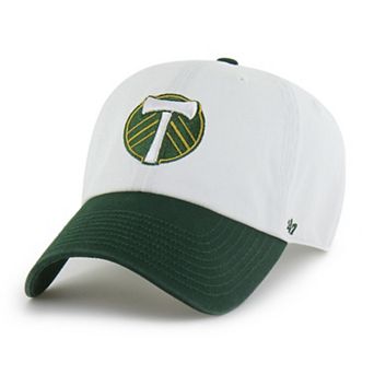 Men's '47 White Portland Timbers Two-Tone Clean Up Adjustable Hat