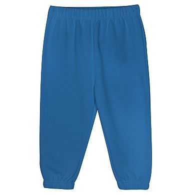 Toddler Mitchell & Ness Cream/Blue Minnesota Timberwolves Retro Roots Oversized Pullover Hoodie & Pants Set