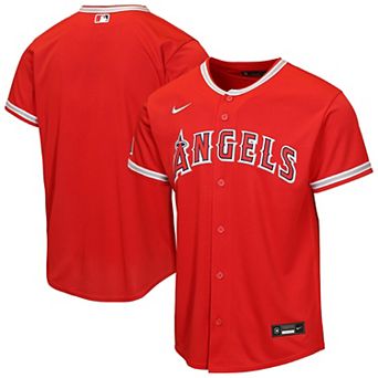 Youth Nike Red Los Angeles Angels Alternate Stadium Jersey