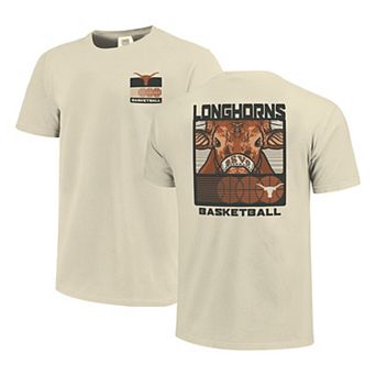 Men's Cream Texas Longhorns Basketball Staredown Comfort Colors