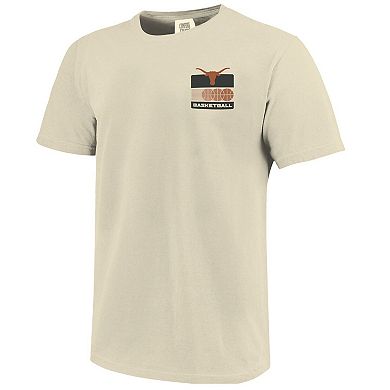 Men's Cream Texas Longhorns Basketball Staredown Comfort Colors