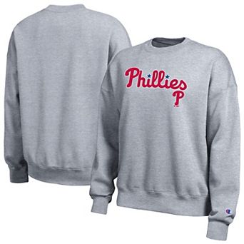 Women's Champion Heather Gray Philadelphia Phillies All Star Sweatshirt