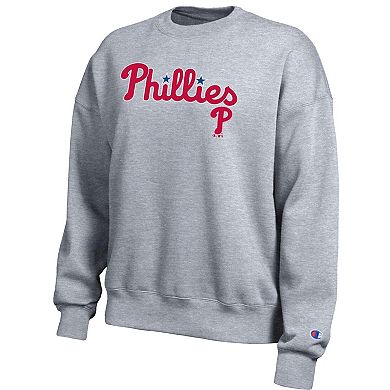Women's Champion Heather Gray Philadelphia Phillies All Star Sweatshirt