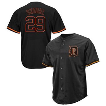 Men's Profile Tarik Skubal Black Detroit Tigers Big & Tall Pop Fashion Jersey