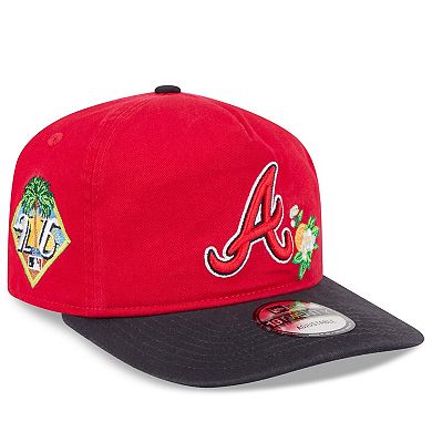 Youth New Era Red/Navy Atlanta Braves 2026 Spring Training 19TWENTY Adjustable Hat
