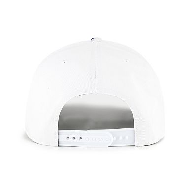 Men's '47 White/College Navy Seattle Seahawks Beach Side Hitch Adjustable Hat