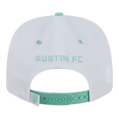 Youth New Era Mint Austin FC Jersey Hook 9SEVENTY Stretch-Snap Adjustable Hat