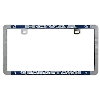 WinCraft Georgetown Hoyas Thin Rim License Plate Frame