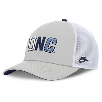 Unisex Nike Gray North Carolina Tar Heels 2026 Basketball Refresh 5-Panel Rise Trucker Hat