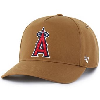 Men's Carhartt x '47 Brown Los Angeles Angels Hitch Adjustable Hat