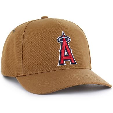 Men's Carhartt x '47 Brown Los Angeles Angels Hitch Adjustable Hat