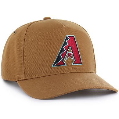 Men's Carhartt x '47 Brown Arizona Diamondbacks Hitch Adjustable Hat