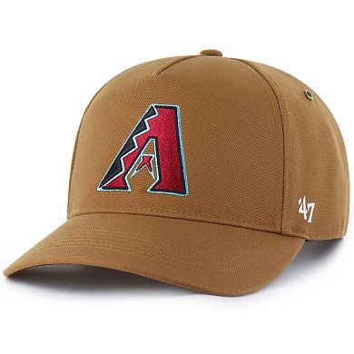 Men's Carhartt x '47 Brown Arizona Diamondbacks Hitch Adjustable Hat