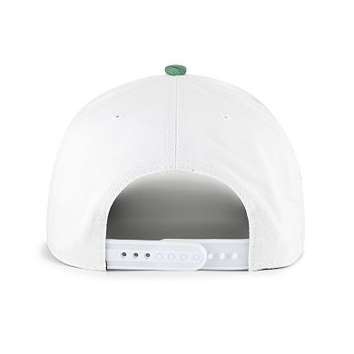 Men's '47 White/Black Pittsburgh Steelers Beach Side Hitch Adjustable Hat