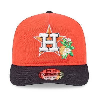 Youth New Era Orange/Navy Houston Astros 2026 Spring Training 19TWENTY Adjustable Hat