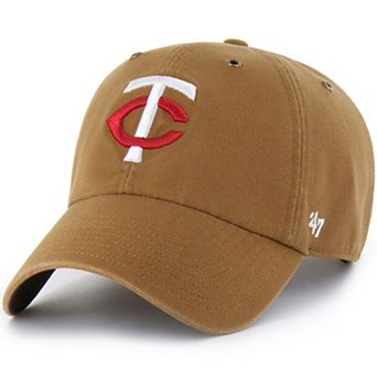 Men's Carhartt x '47 Brown Minnesota Twins Clean Up Adjustable Hat