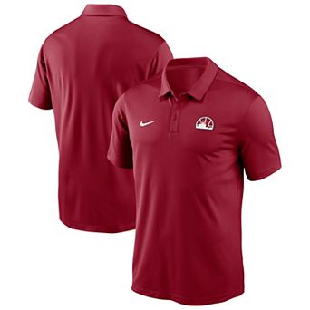 Men's Nike Crimson Washington State Cougars Clock Tower Collection Polo