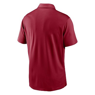 Men's Nike Crimson Washington State Cougars Clock Tower Collection Polo