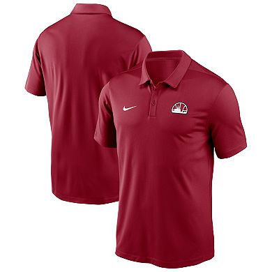 Men's Nike Crimson Washington State Cougars Clock Tower Collection Polo
