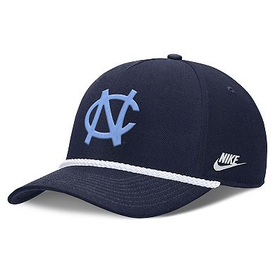Unisex Nike Navy North Carolina Tar Heels 2026 Basketball Refresh 5-Panel Rope Rise Hat