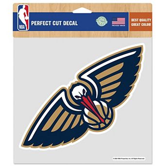 WinCraft New Orleans Pelicans 8" x 8" Perfect Cut Color Decal