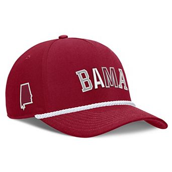 Unisex Nike Crimson Alabama Crimson Tide 2026 Basketball Refresh 5-Panel Rope Rise Hat