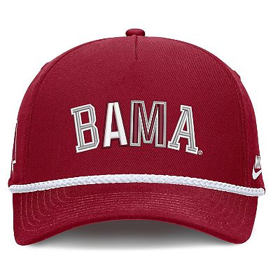Unisex Nike Crimson Alabama Crimson Tide 2026 Basketball Refresh 5-Panel Rope Rise Hat