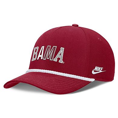 Unisex Nike Crimson Alabama Crimson Tide 2026 Basketball Refresh 5-Panel Rope Rise Hat