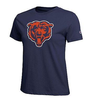 Women's Champion Navy Chicago Bears Logo T-Shirt