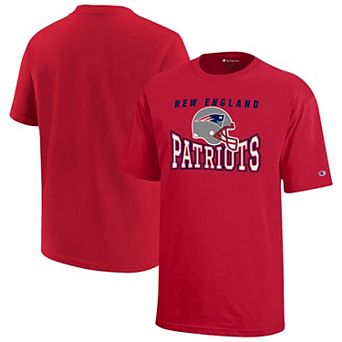 Youth Champion Red New England Patriots Graphic T-Shirt