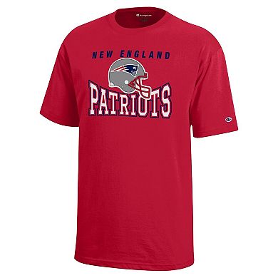 Youth Champion Red New England Patriots Graphic T-Shirt