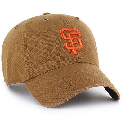 Men's Carhartt x '47 Brown San Francisco Giants Clean Up Adjustable Hat